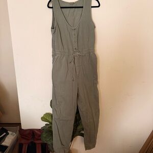 Gap Olive Jumpsuit